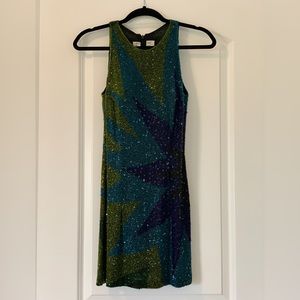 LILLIE RUBIN VINTAGE BEADED DRESS